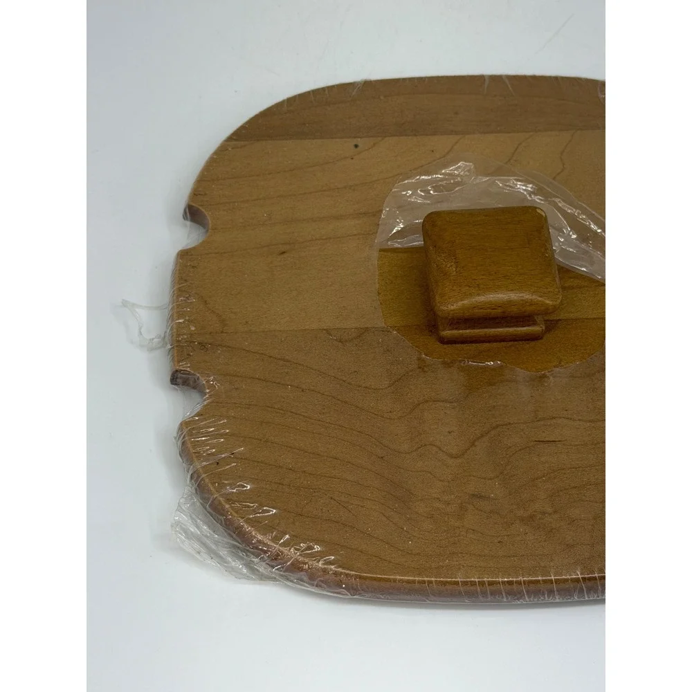 Longaberger Basket Replacement Lid Brown Woodcrafts Tinsel Hardwood Maple 50324